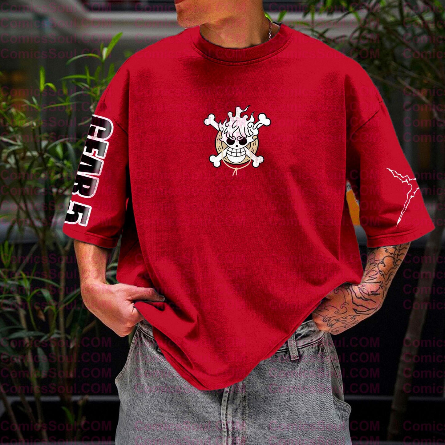 Unisex Anime Inspired Vintage T-Shirt