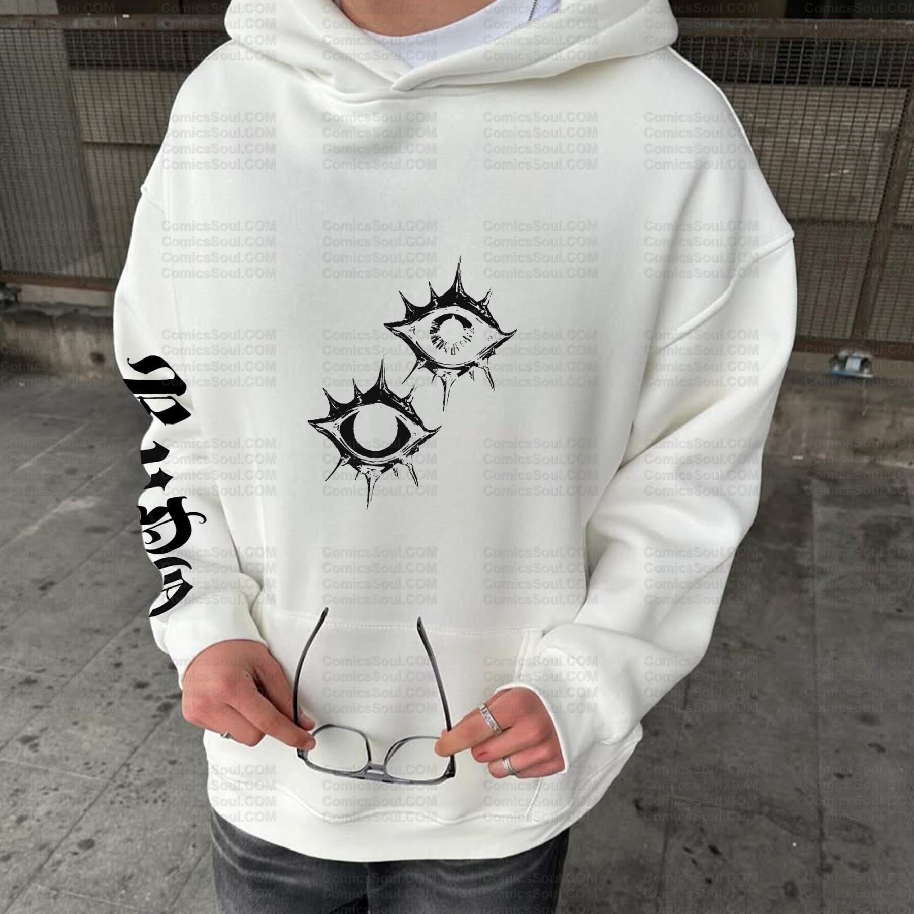 Unisex Graphic Streetwear Vintage Plush Hoodie