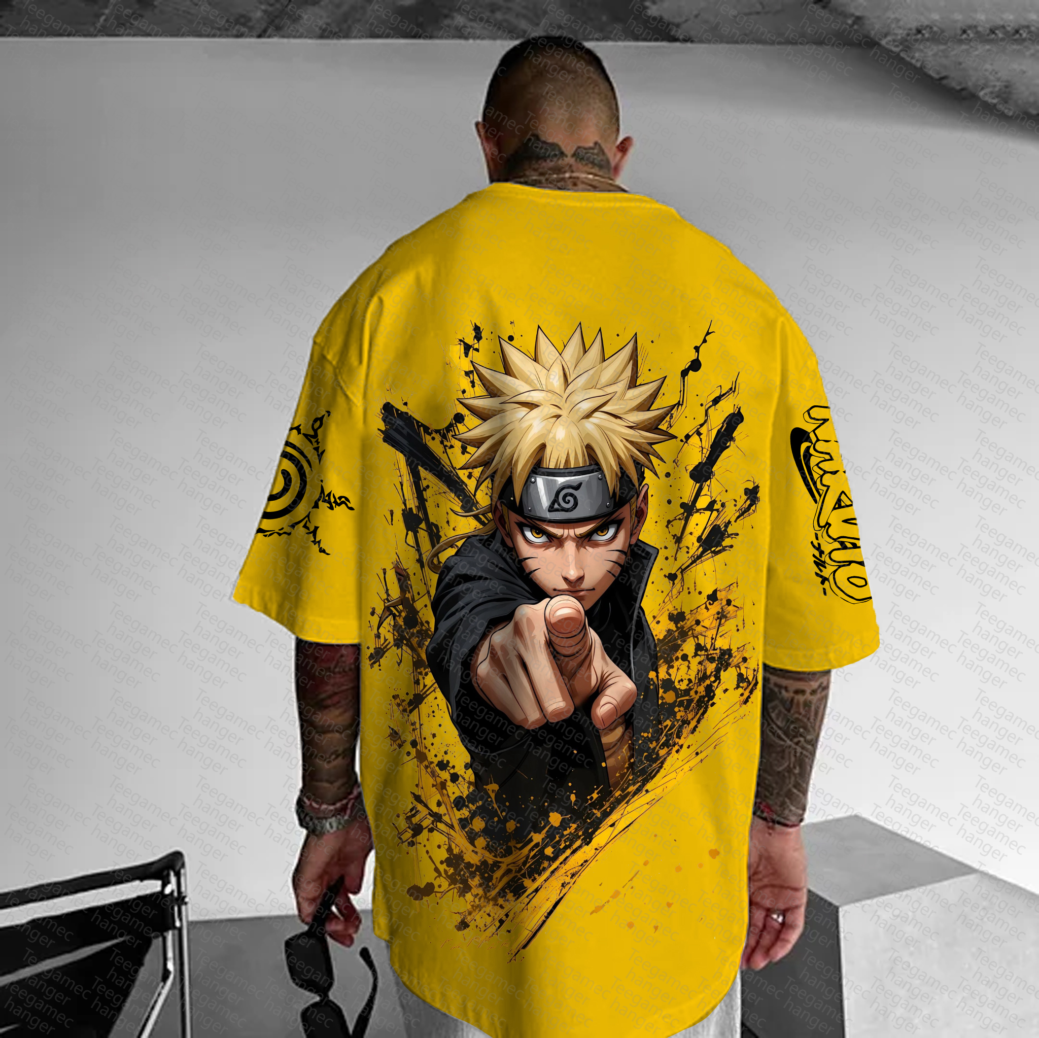 Unisex  "NARUTO" Anime Inspired Vintage T-Shirt