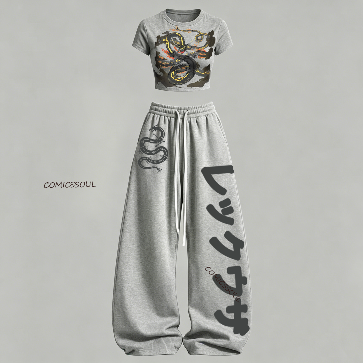 Pokémon T-Shirt & Elasticated Trousers Two-Piece Set