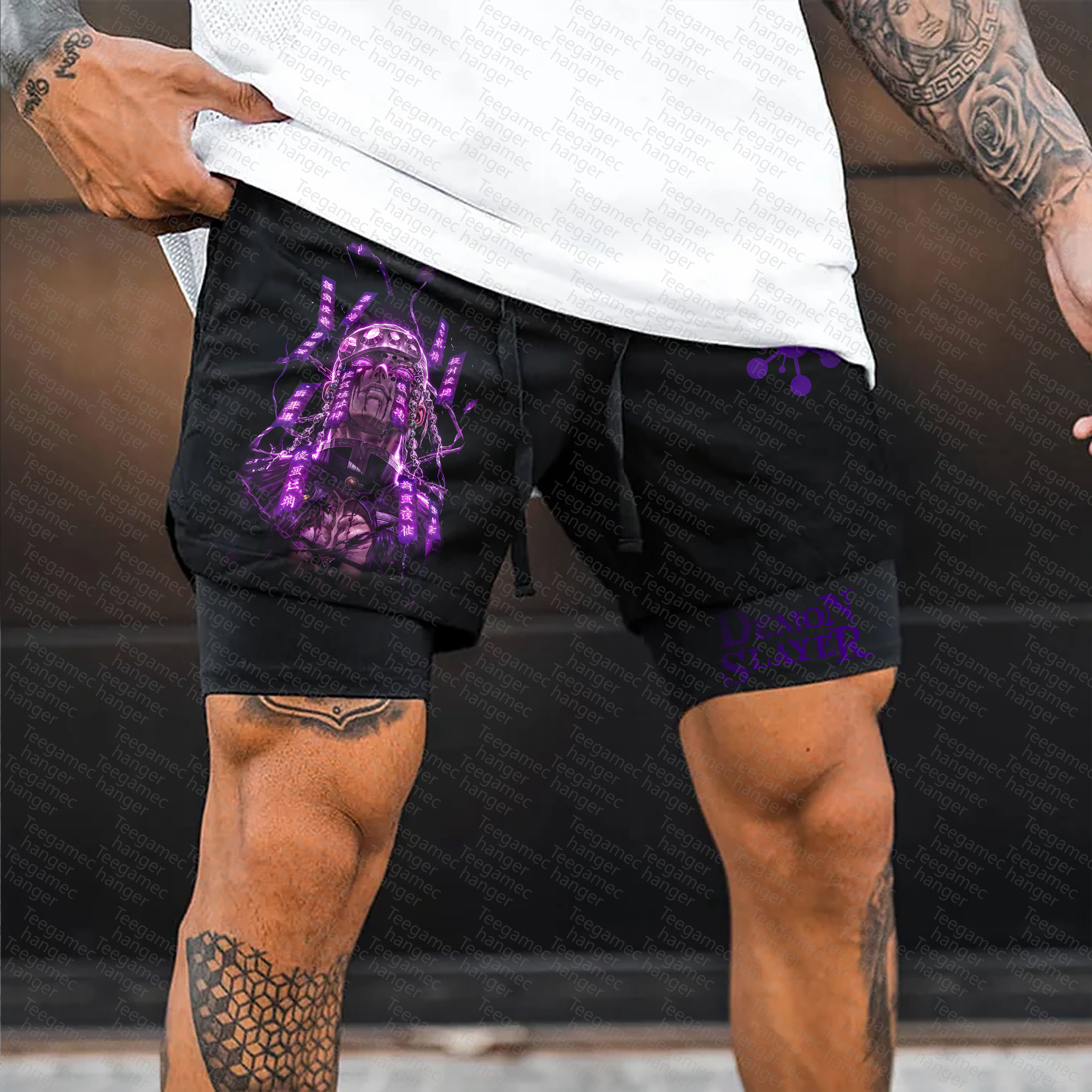 Unisex  Casual Anime Streetwear Shorts