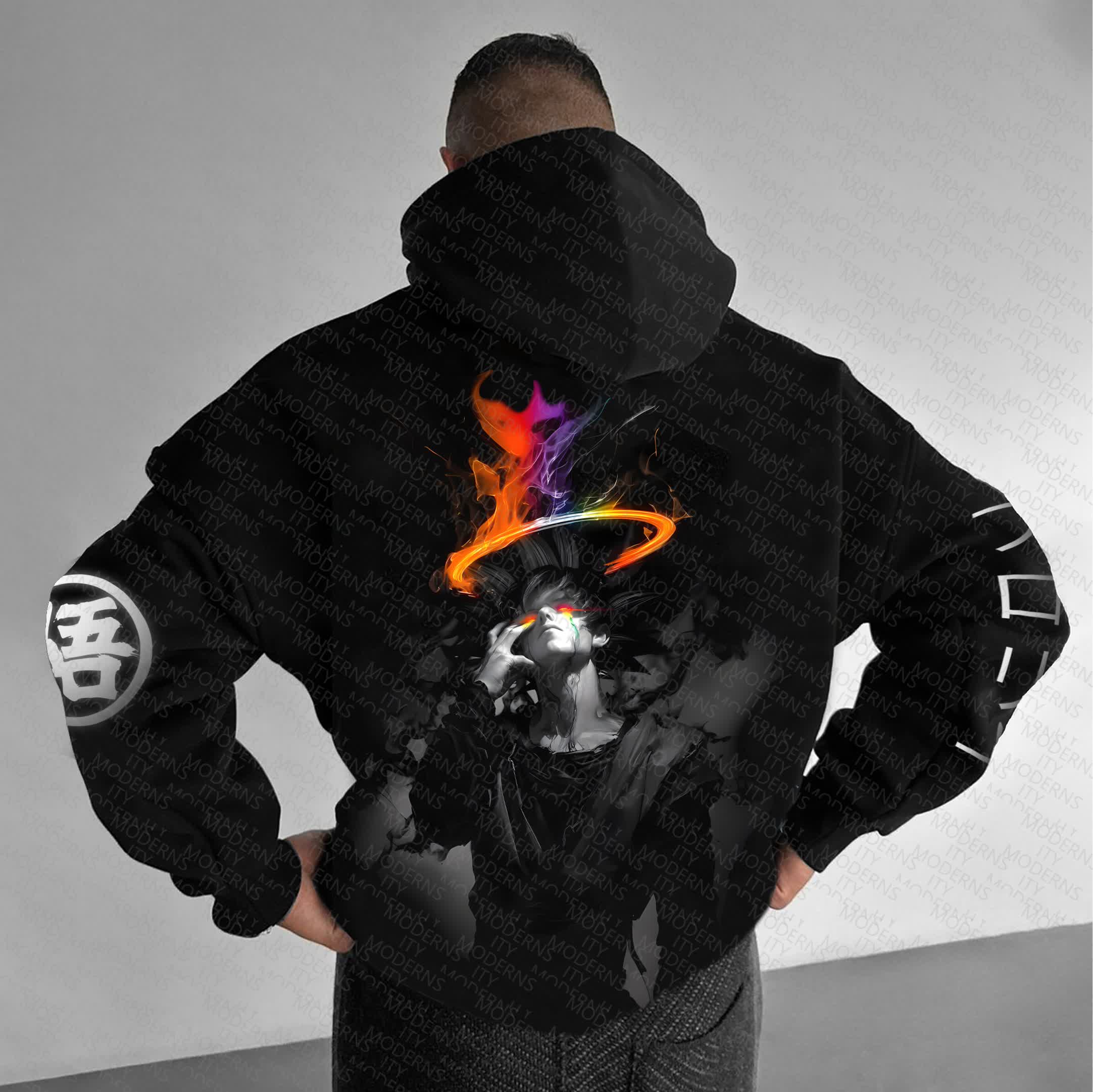 Unisex “Dragonball” Anime Graphic Streetwear Vintage Hoodie