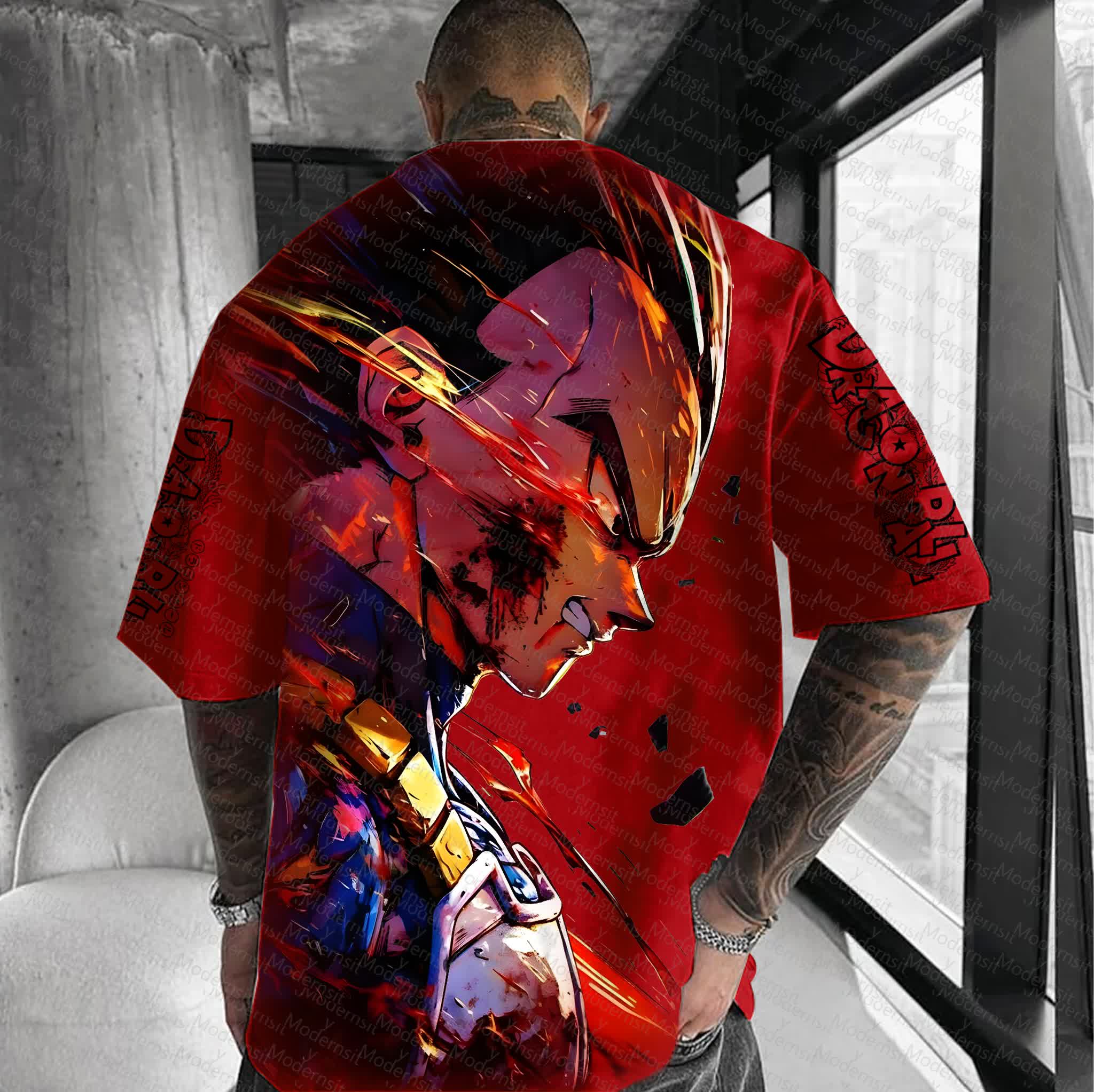 Unisex  "DRAGON BALL" Anime Inspired Vintage T-Shirt