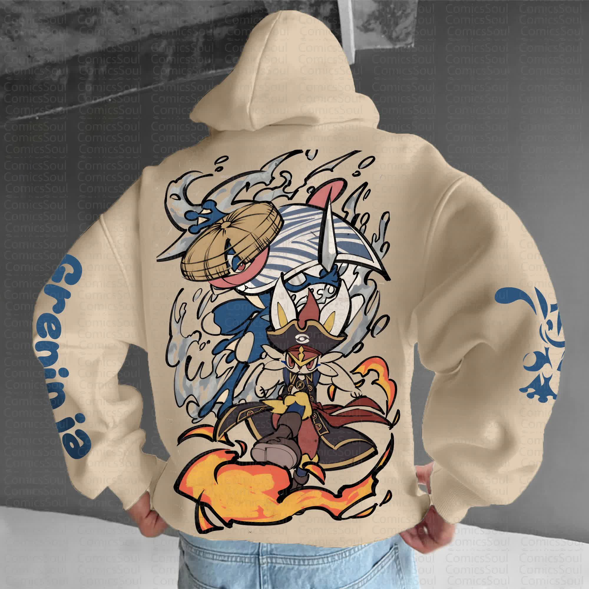 Unisex Anime Graphic Streetwear Vintage Hoodie丨Pokémon