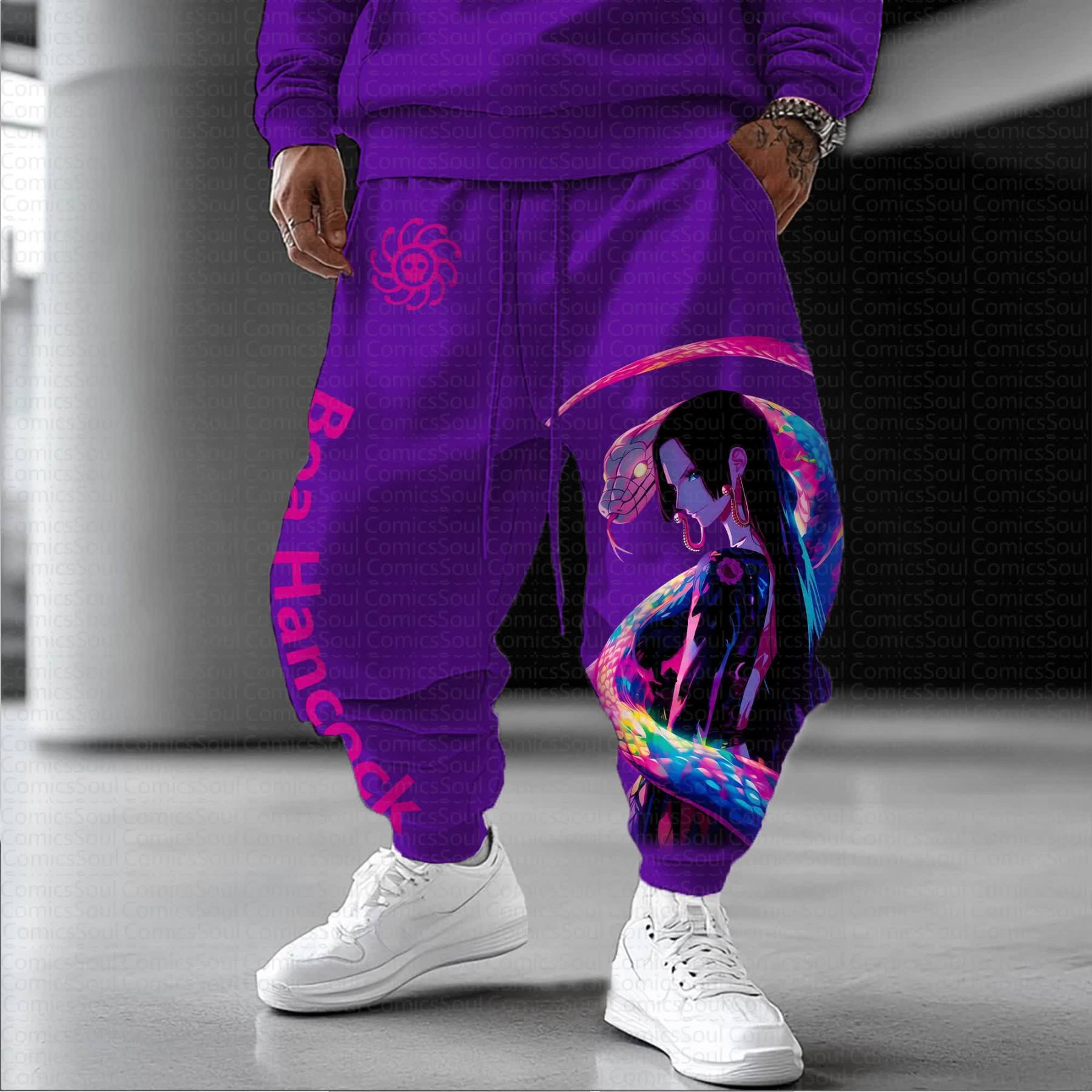 Unisex Anime Inspired Vintage Pants丨Demon Slayer X Pokémon