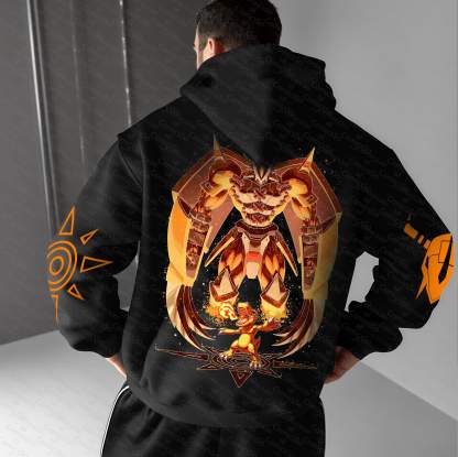 Unisex “Digimon” Anime Graphic Streetwear Vintage Hoodie
