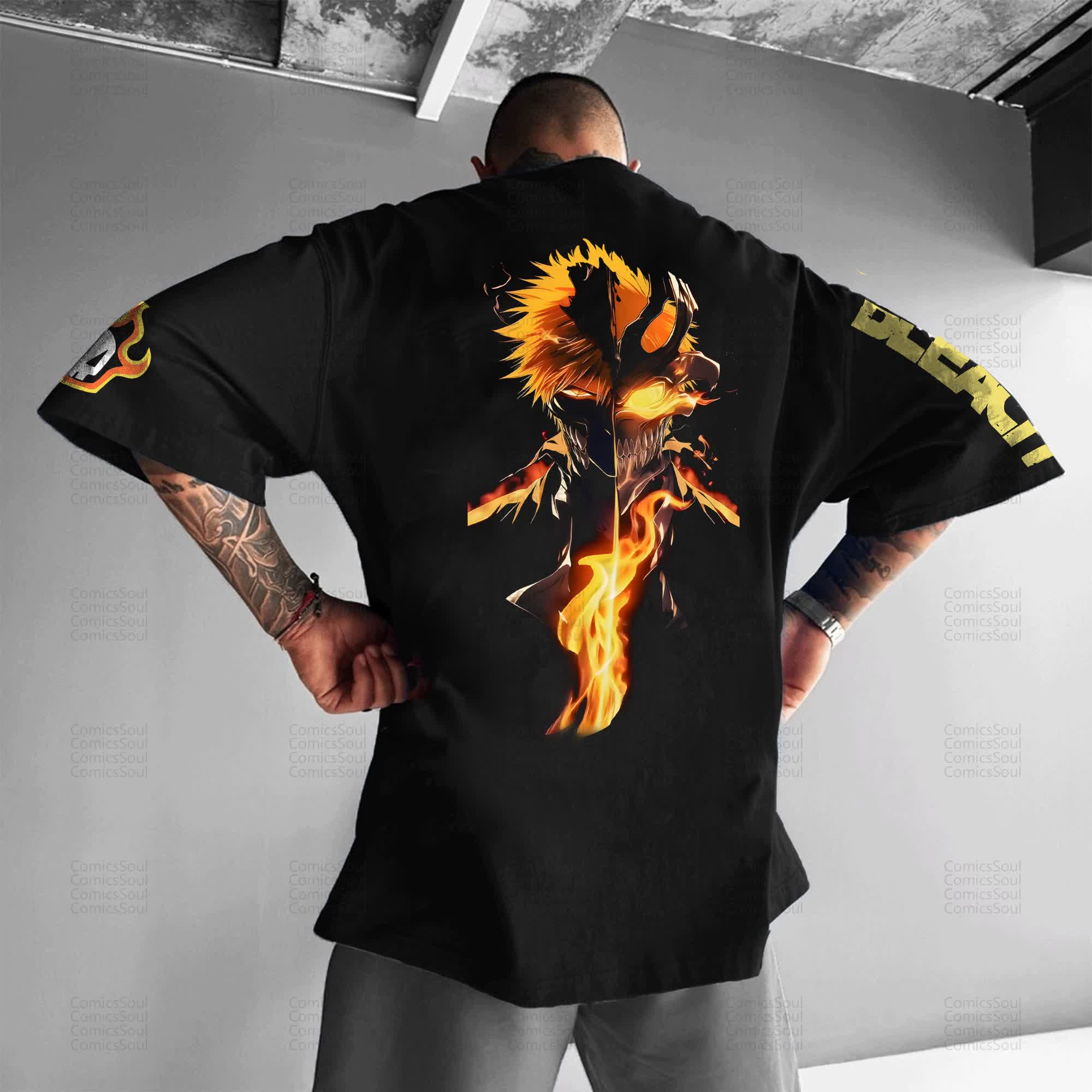 Unisex Anime Inspired Vintage T-Shirt丨Bleach