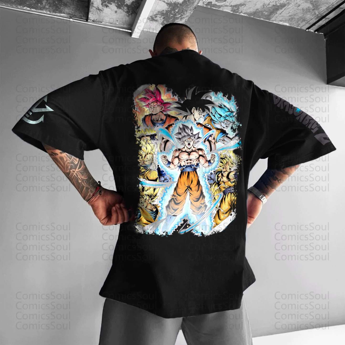 Unisex Anime Inspired Vintage T-Shirt丨Demon Slayer X Pokémon