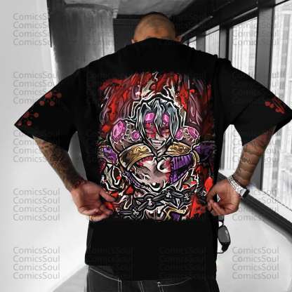 Unisex Anime Inspired Vintage T-Shirt丨Demon Slayer