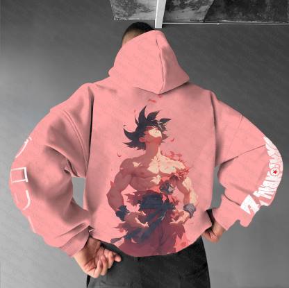 Unisex “Dragonball” Anime Graphic Streetwear Vintage Hoodie