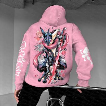 Unisex “Pokémon” Anime Graphic Streetwear Vintage Hoodie
