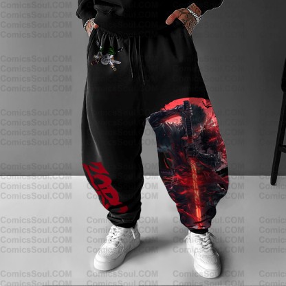 Unisex Anime Printed Gift Oversized Harem Pants