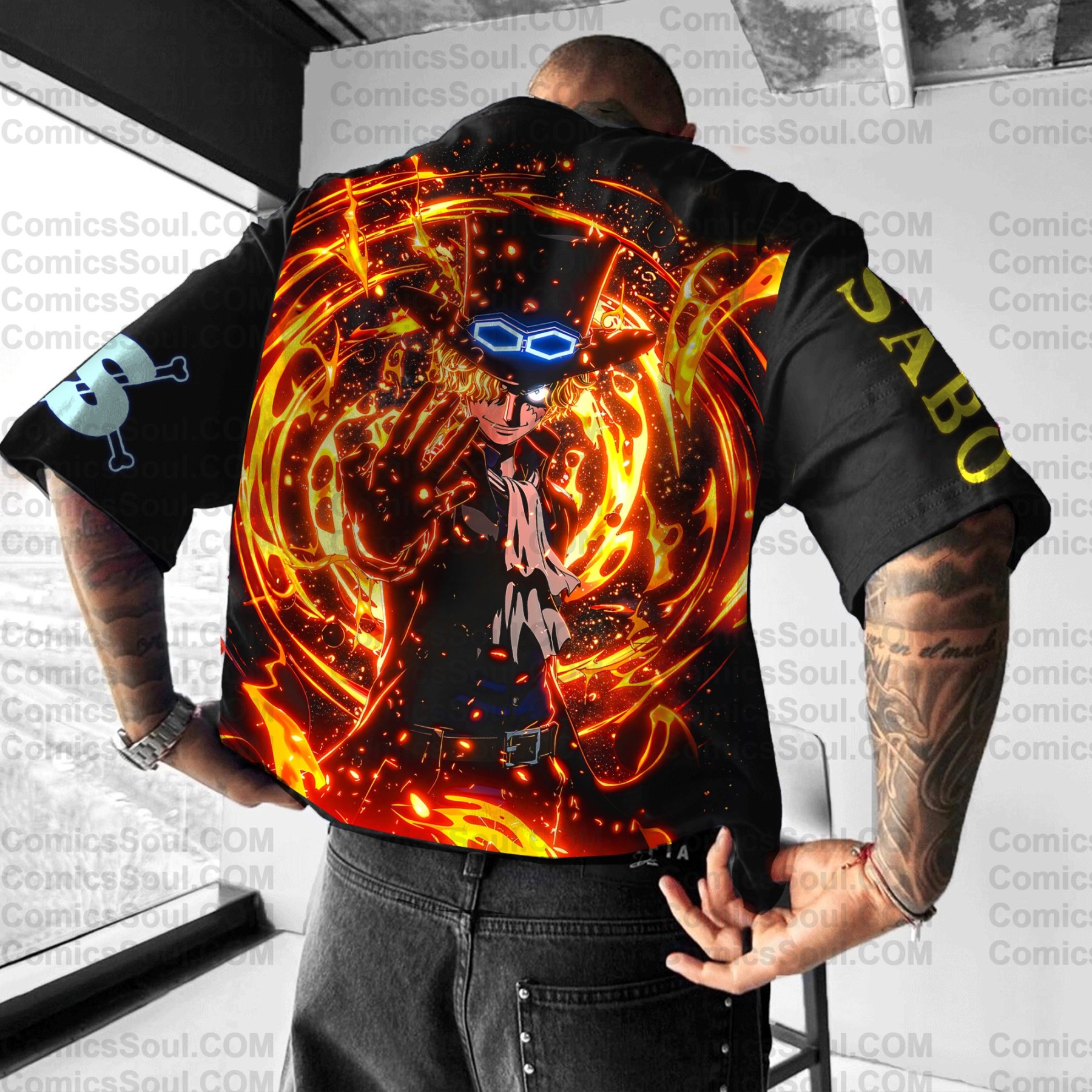 Unisex Anime Series Casual T-shirt