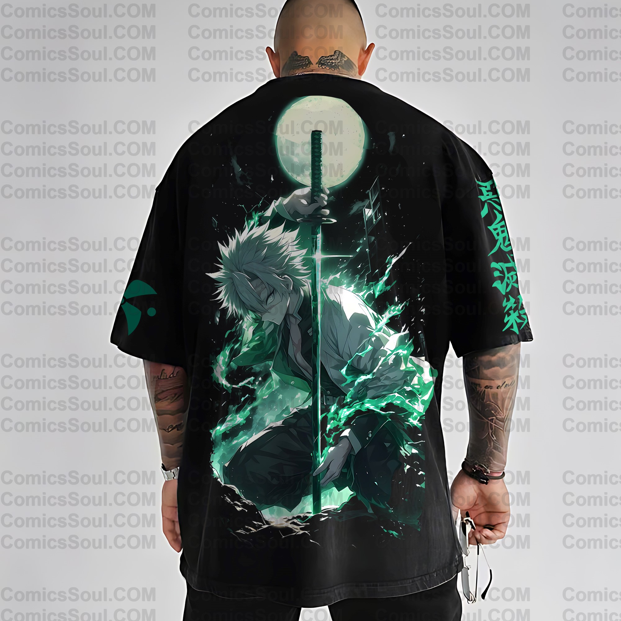 Unisex  " Demon slayer " Anime Inspired Vintage T-Shirt