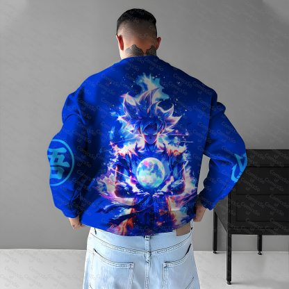 Unisex Anime Graphic Inspired Vintage Sweatshirt