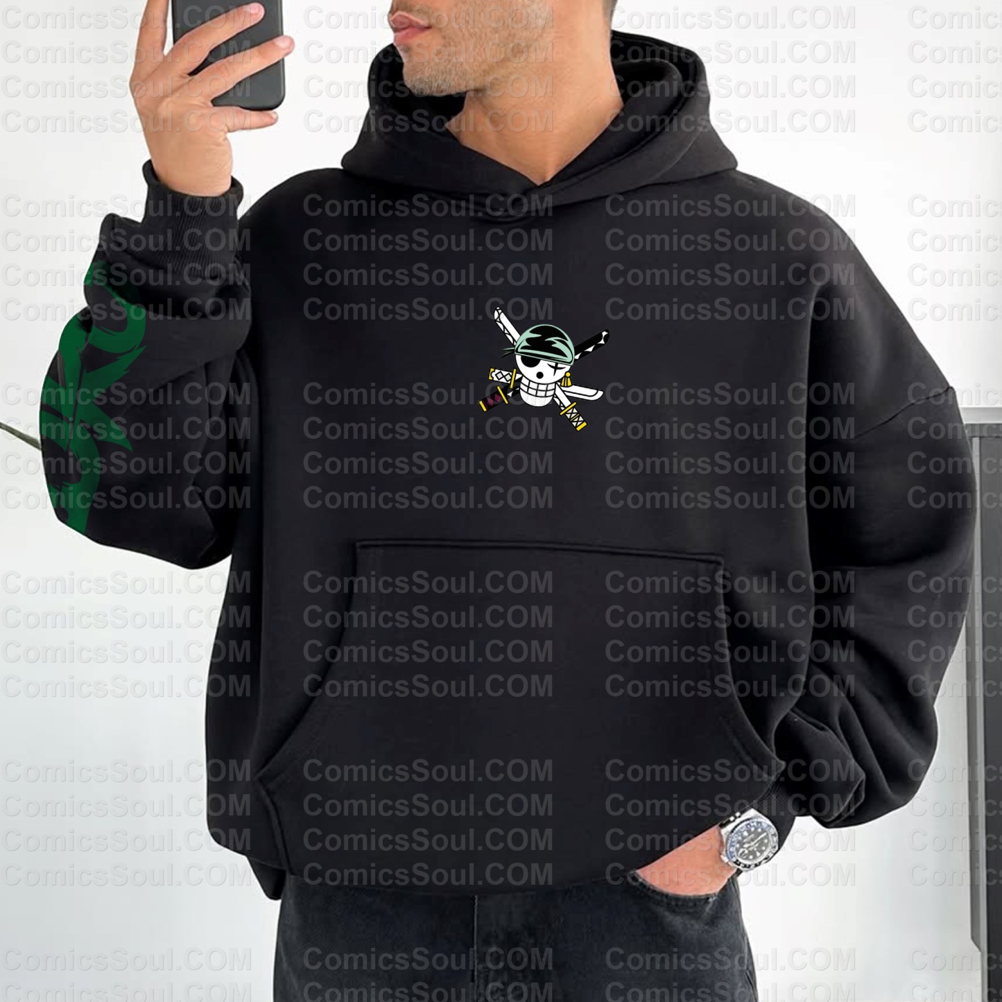 Unisex Anime Graphic Streetwear Vintage Plush Hoodie