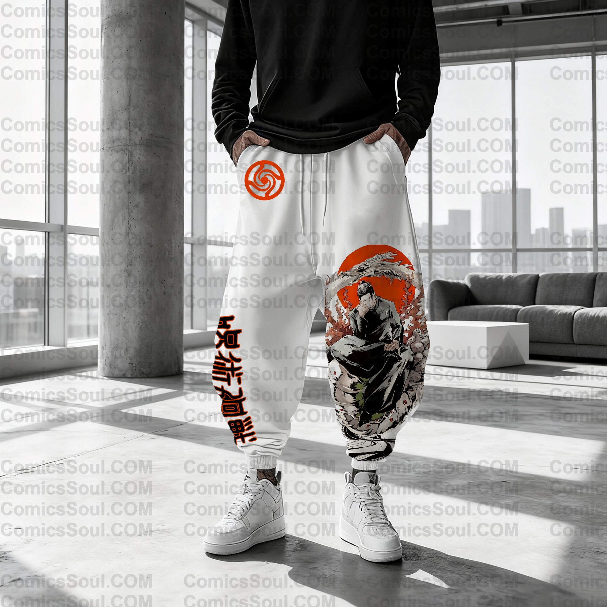 top sellerUnisex Casual Anime Streetwear Pants