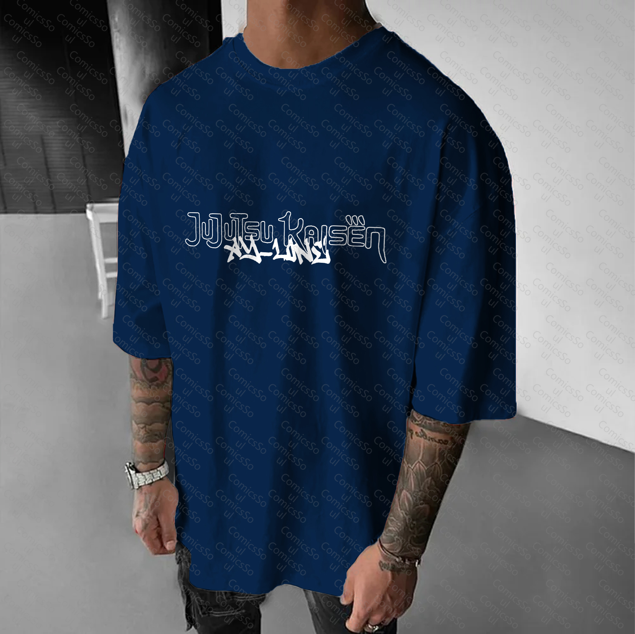 Unisex  " Jujutsu Kaisen " Anime Inspired Vintage T-Shirt