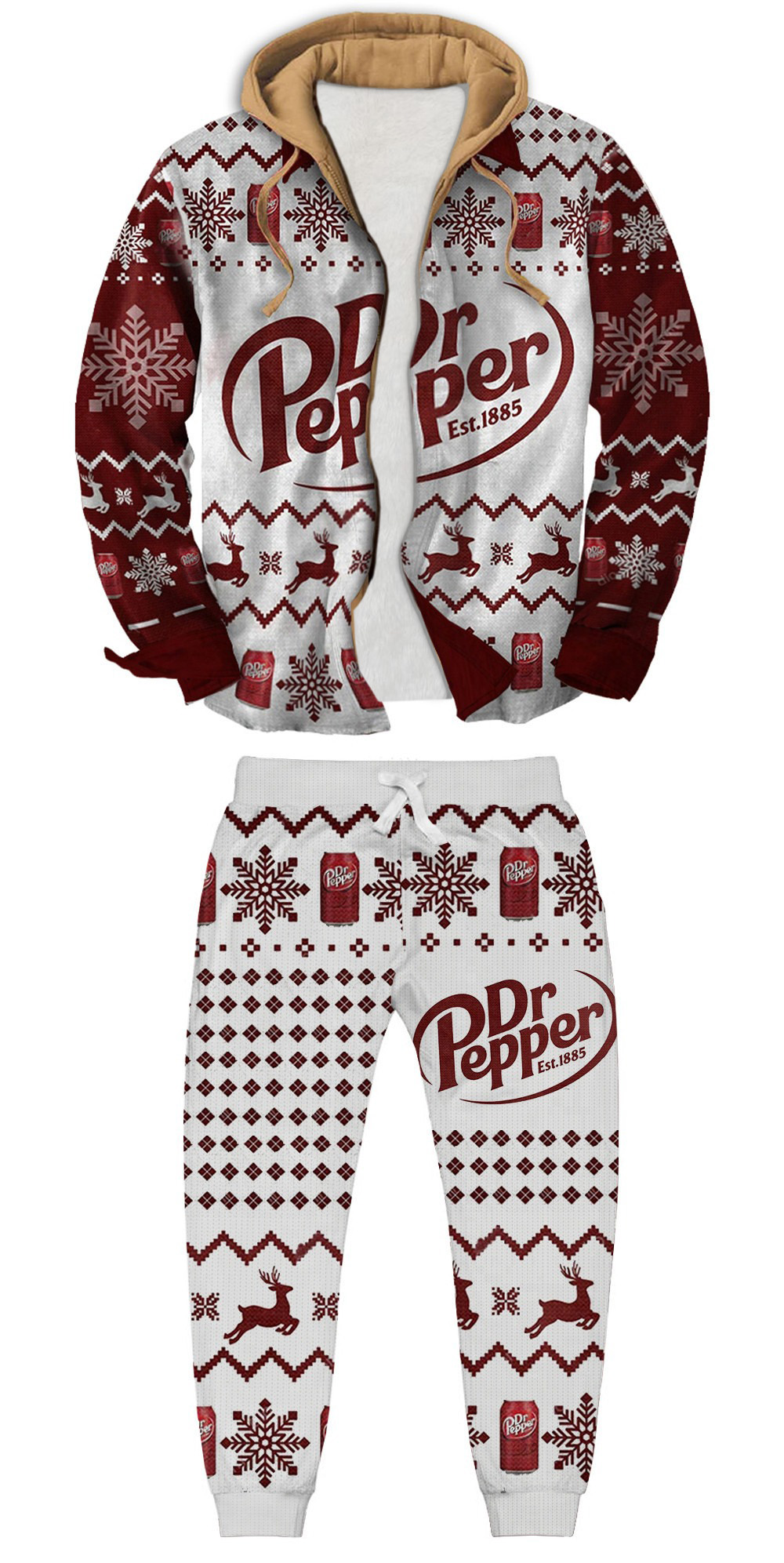 Unisex 3D Printed Bill’S Blend Rosé Ugly Christmas Sweatshirt