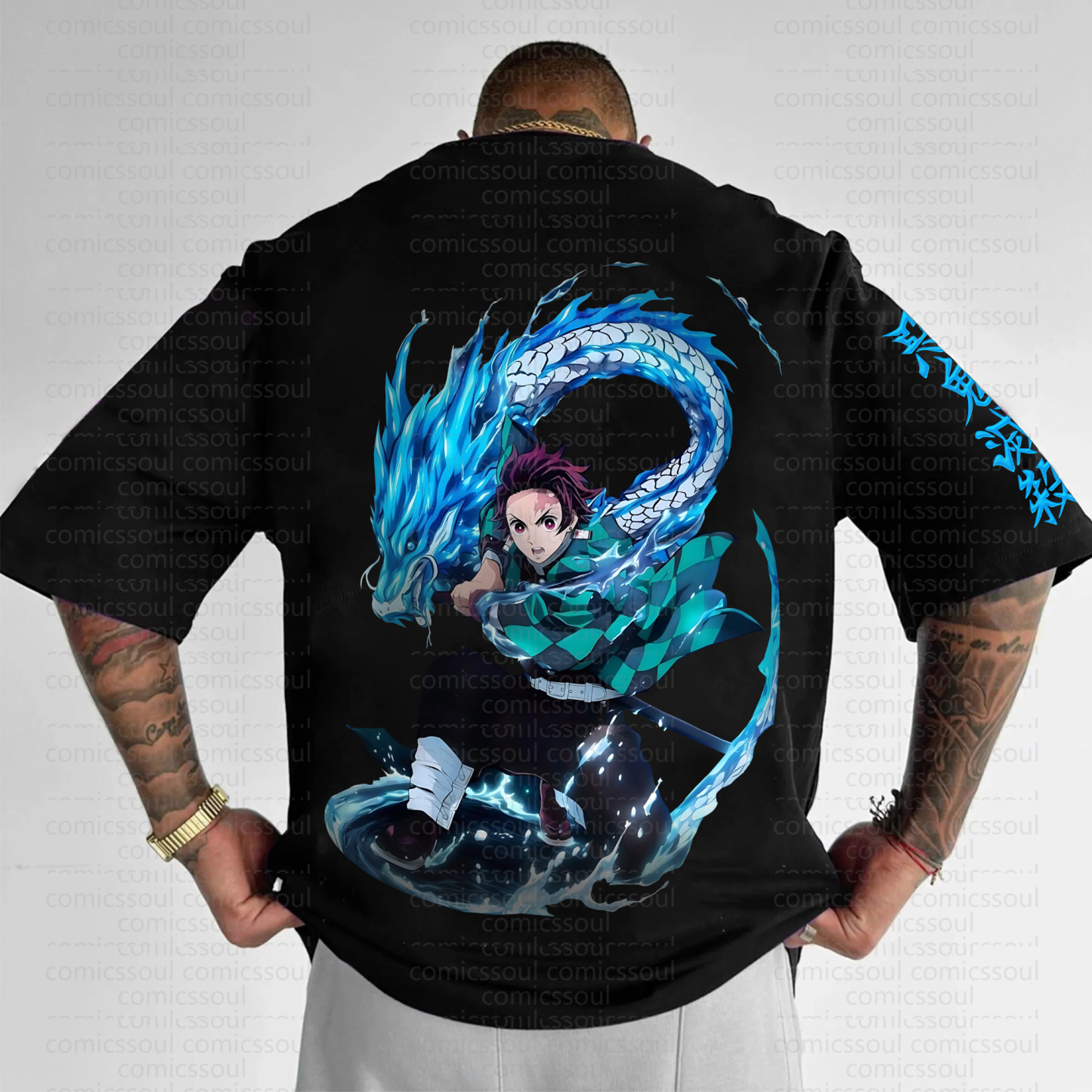 Unisex  "Demon slayer" Anime Inspired Vintage T-Shirt