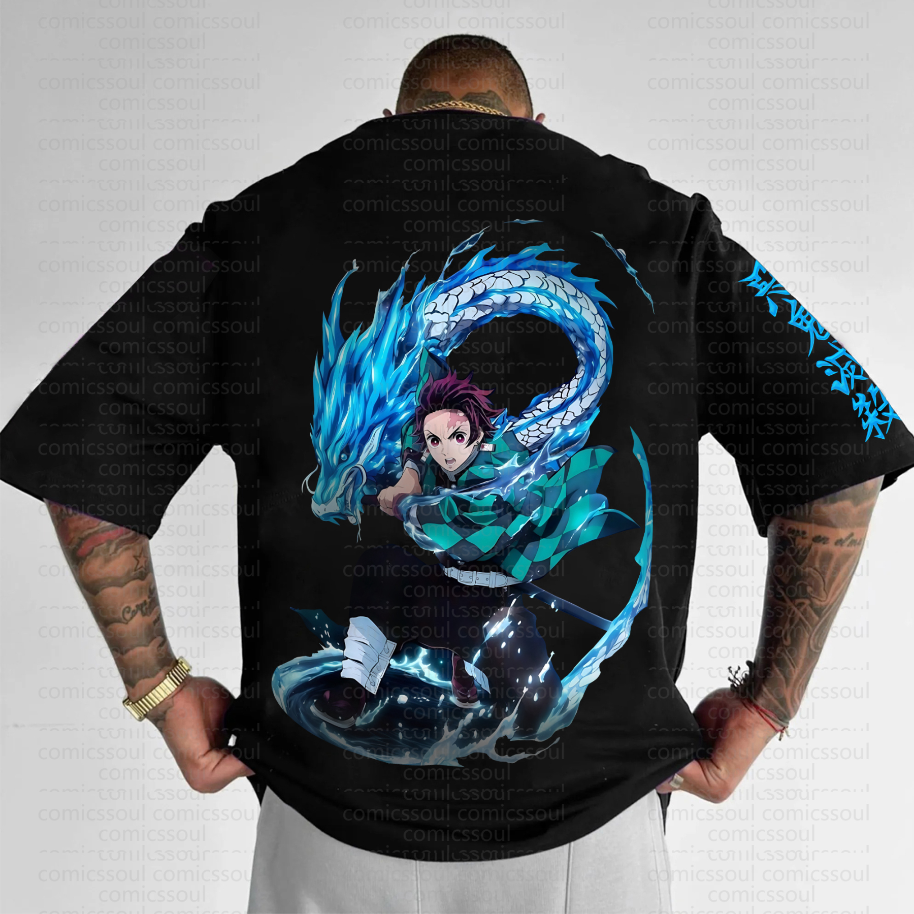 Unisex  "Demon slayer" Anime Inspired Vintage T-Shirt