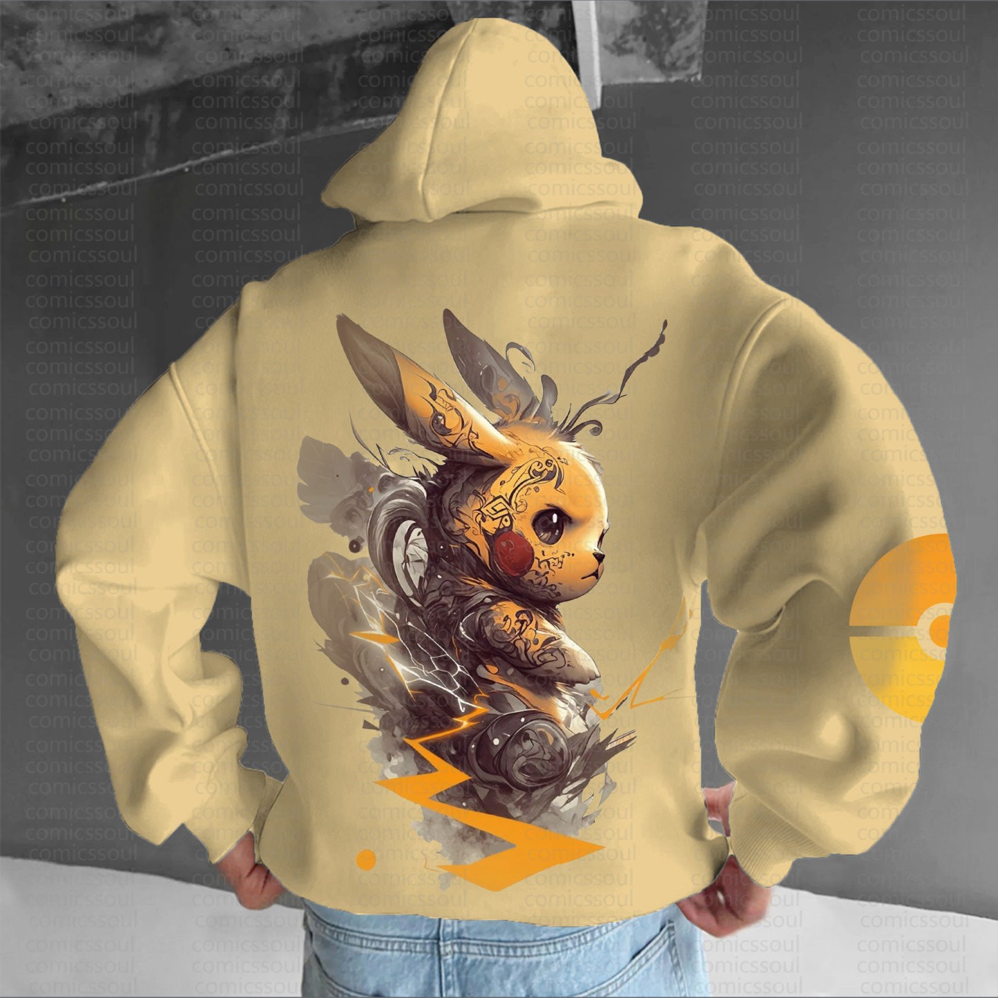 Unisex Anime Graphic Streetwear Vintage Hoodie丨Pokémon