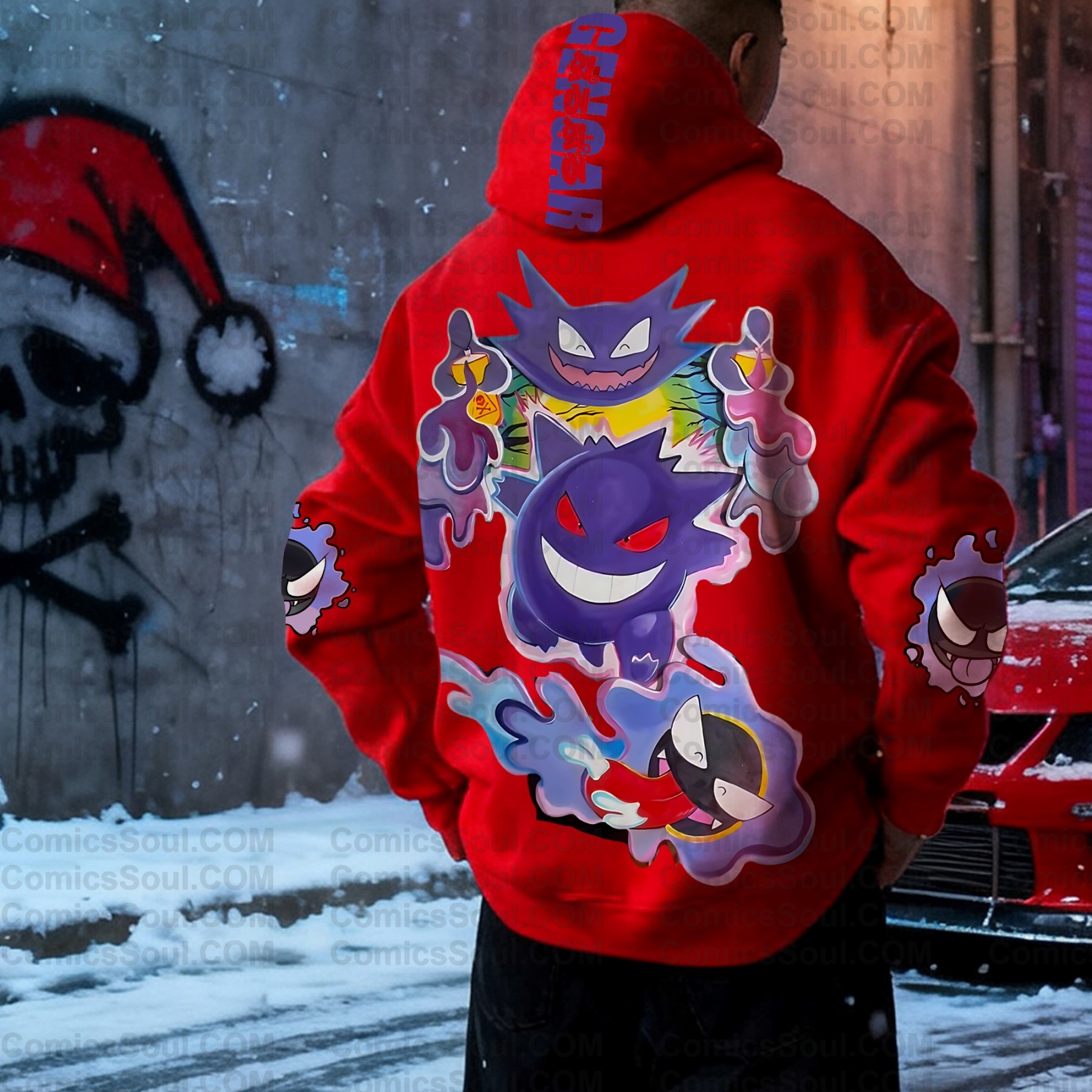 Unisex Anime Graphic Streetwear Vintage Hoodie丨Demon slayer