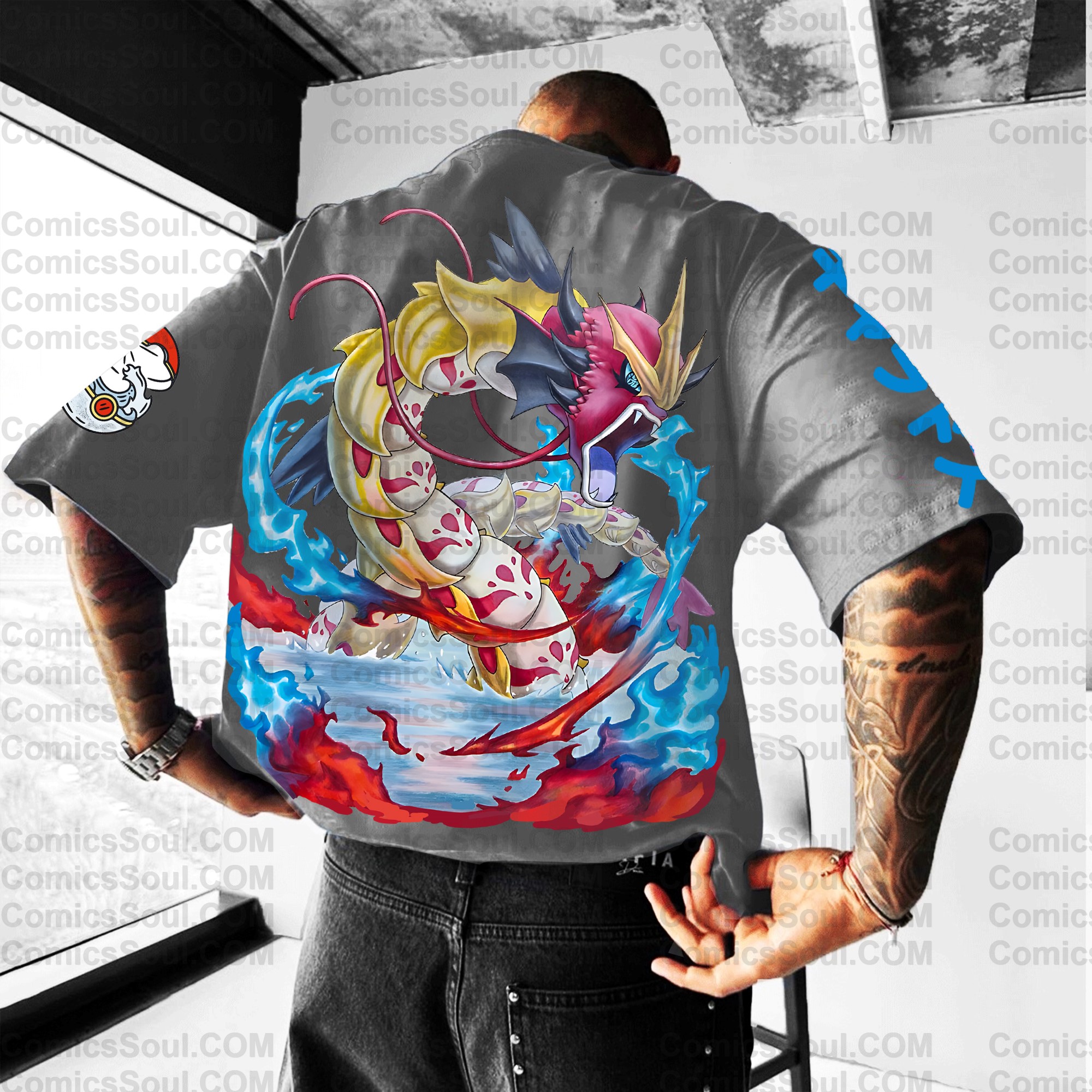 Unisex Anime Inspired Vintage T-Shirt