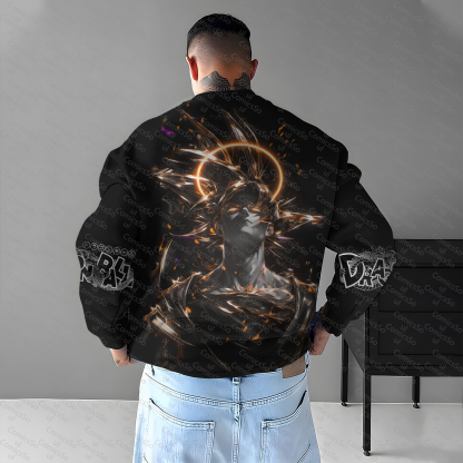 Unisex Anime Graphic Inspired Vintage Sweatshirt