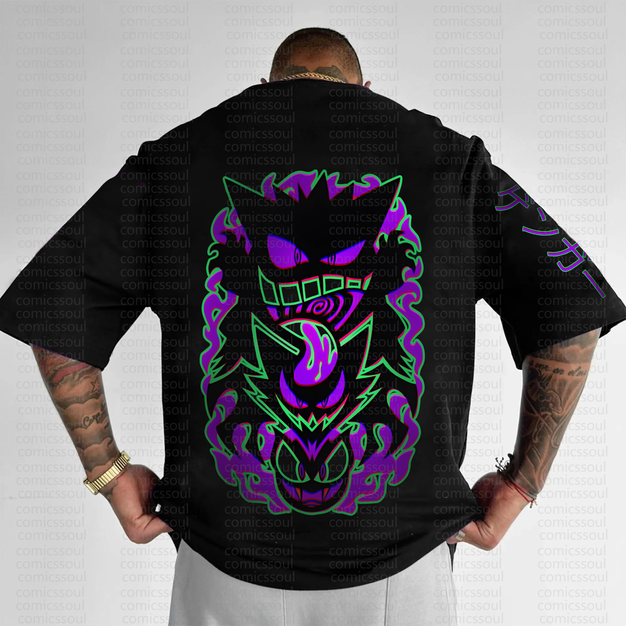 Unisex Anime Inspired Vintage T-Shirt | Pokémon