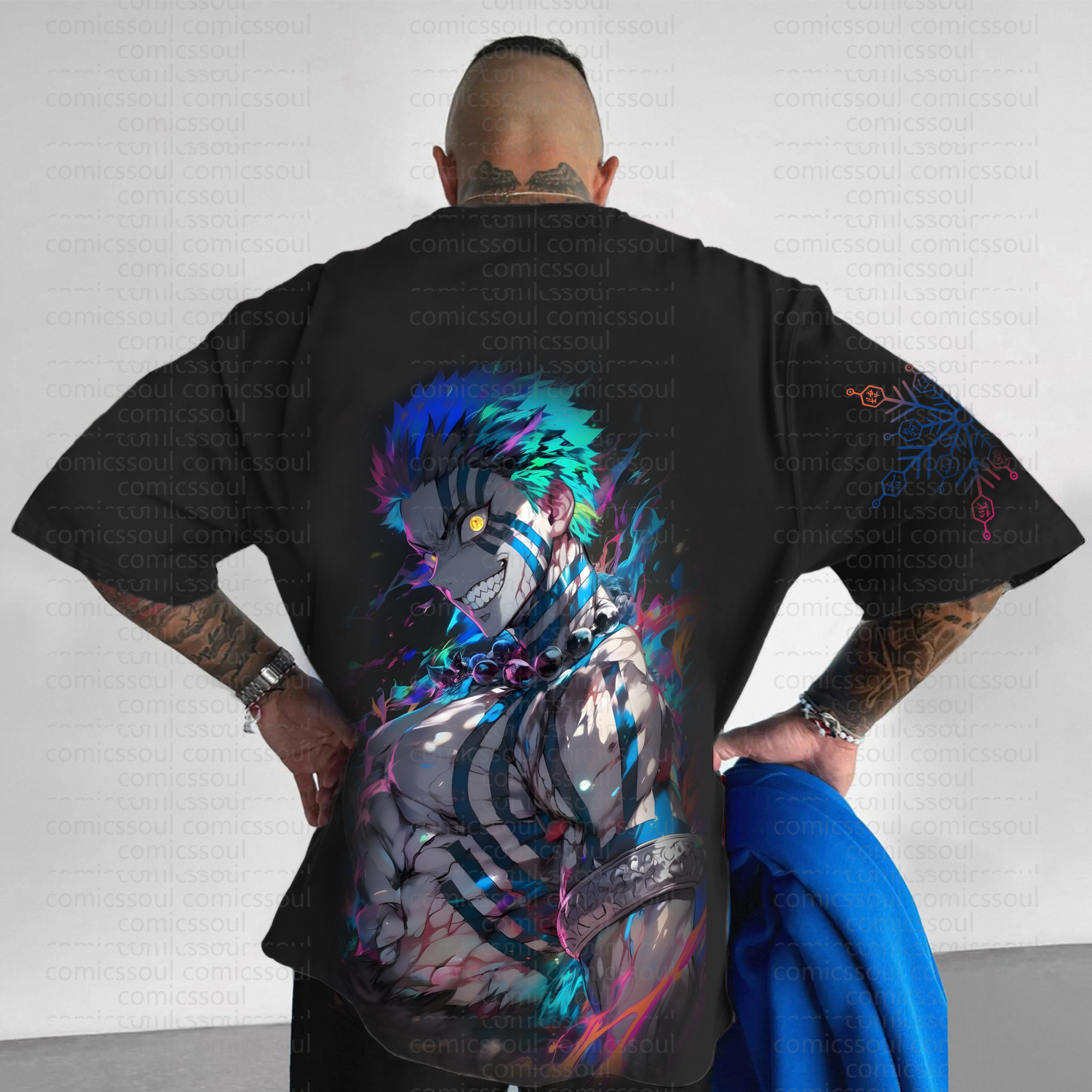 Unisex  "Demon slayer" Anime Inspired Vintage T-Shirt