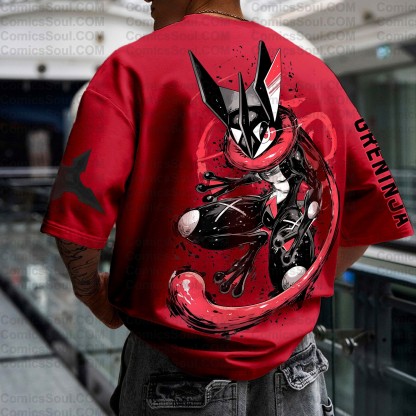 Unisex Anime Inspired Vintage T-Shirt