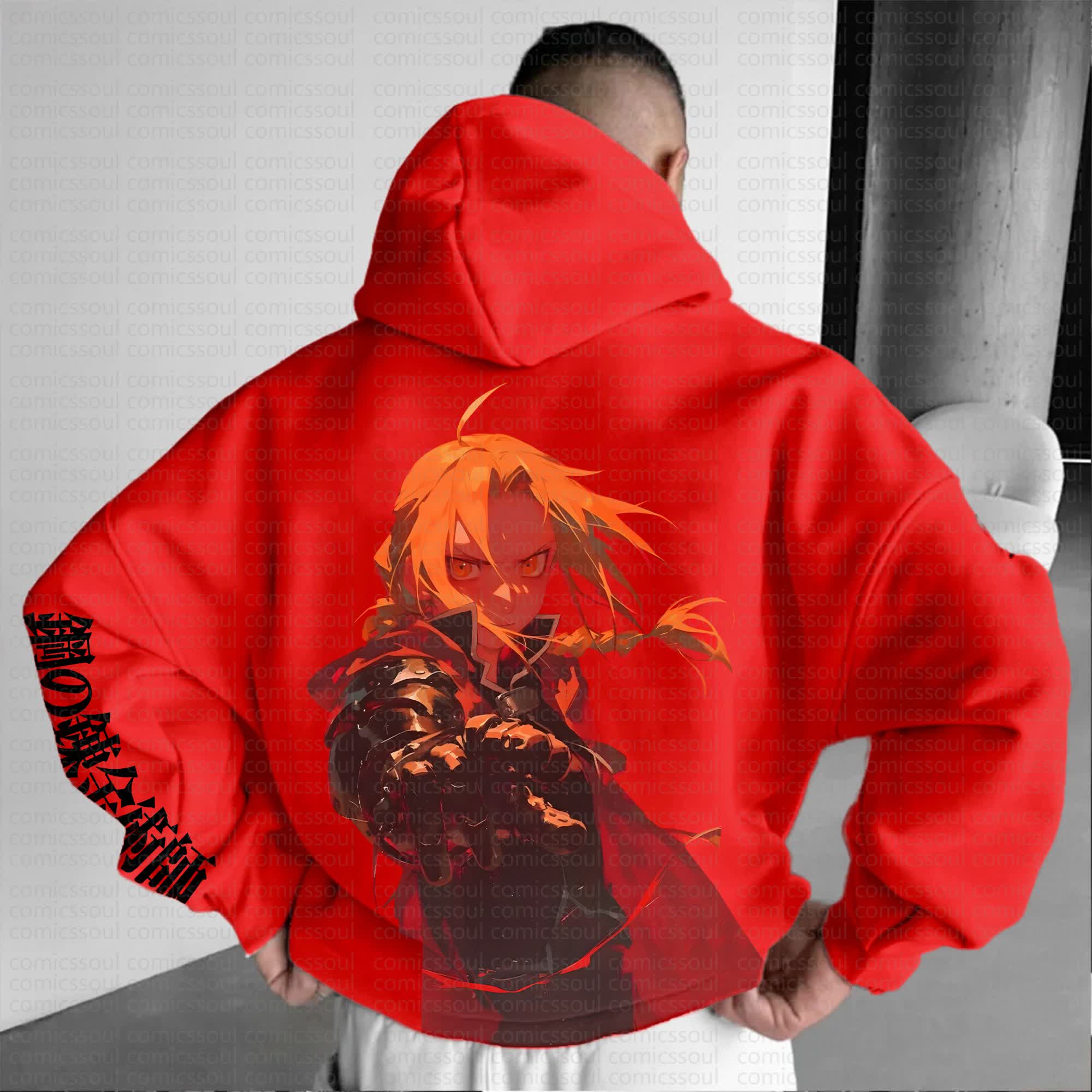 Unisex Anime Graphic Streetwear Vintage Hoodie丨Fullmetal Alchemist