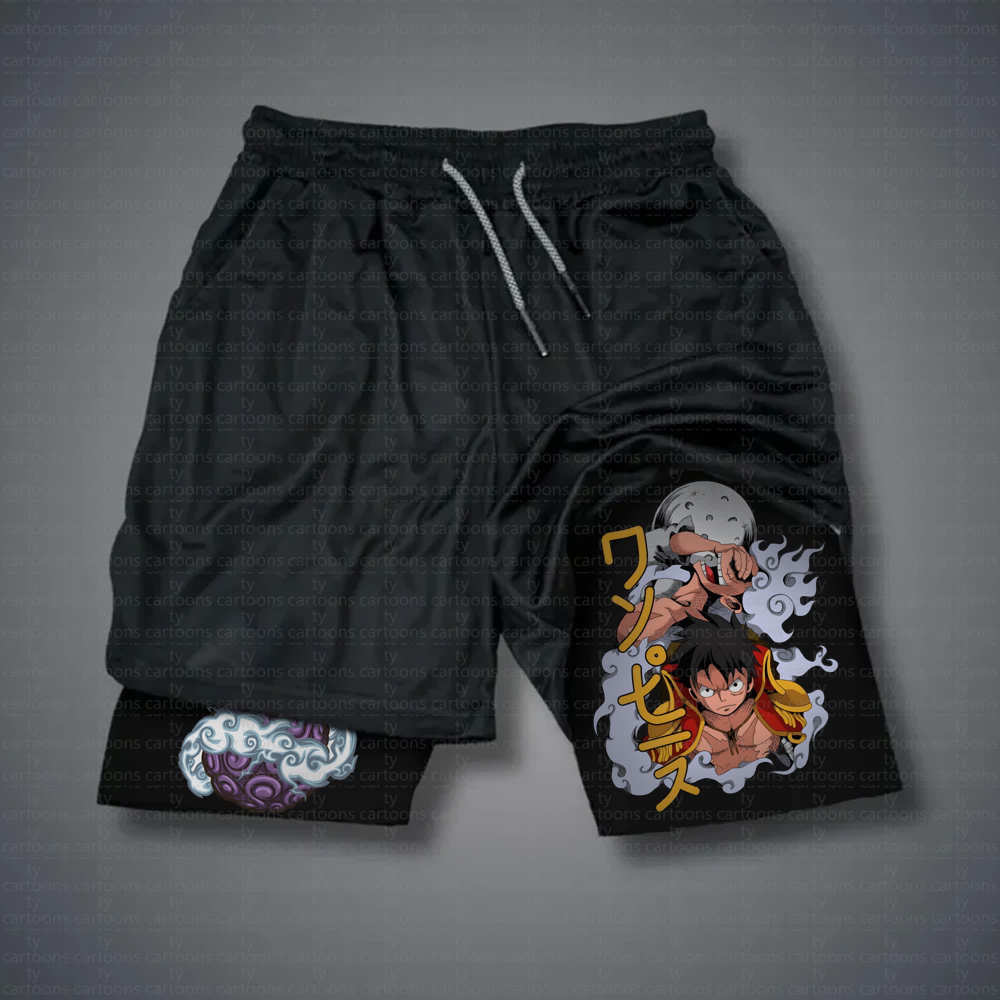 Unisex Casual Anime Streetwear Shorts | One Piece