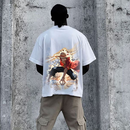 Unisex Fit Vintage T-Shirt丨One Piece