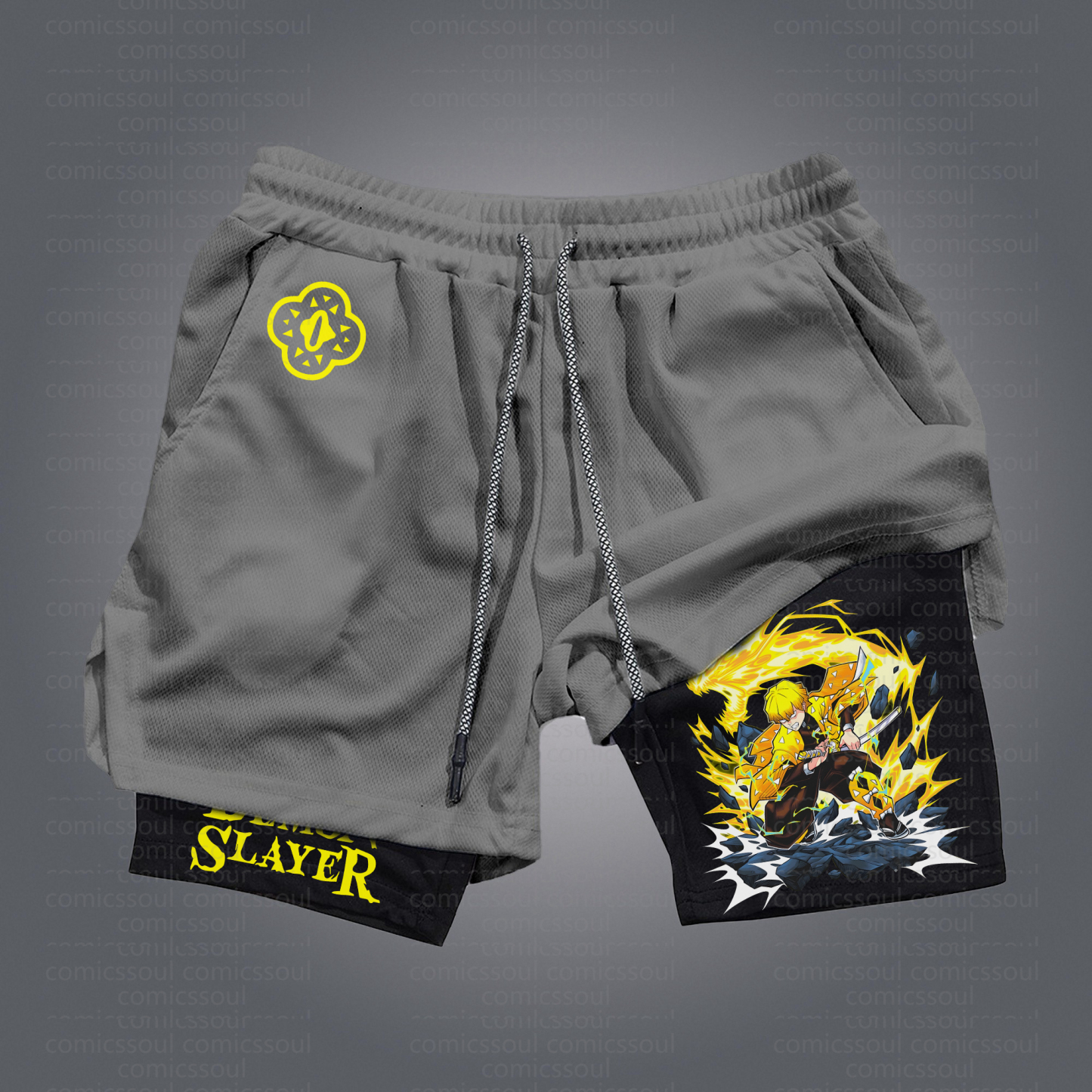 Unisex “ Demon slayer” Casual Streetwear Shorts