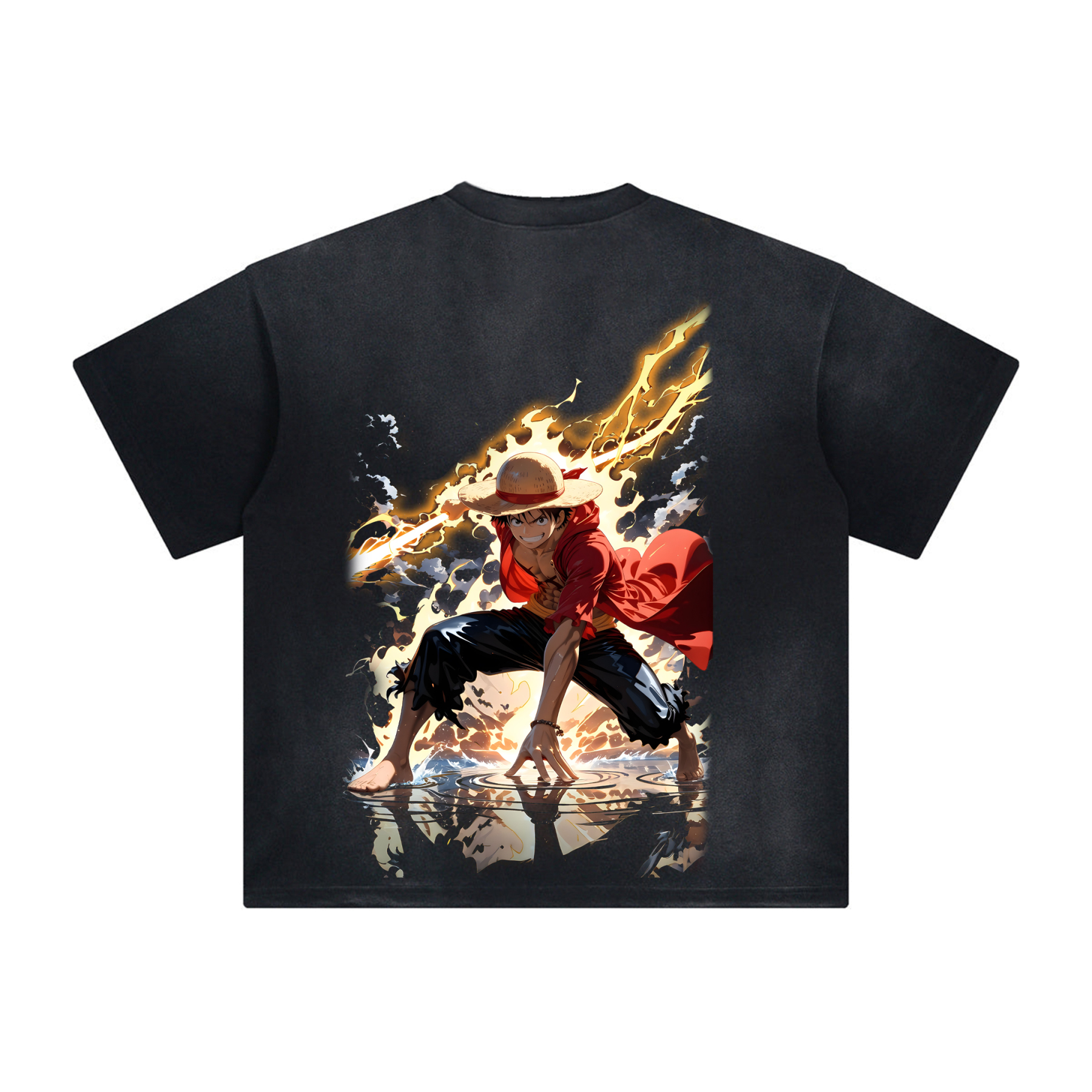 Unisex Fit Vintage T-Shirt丨One Piece