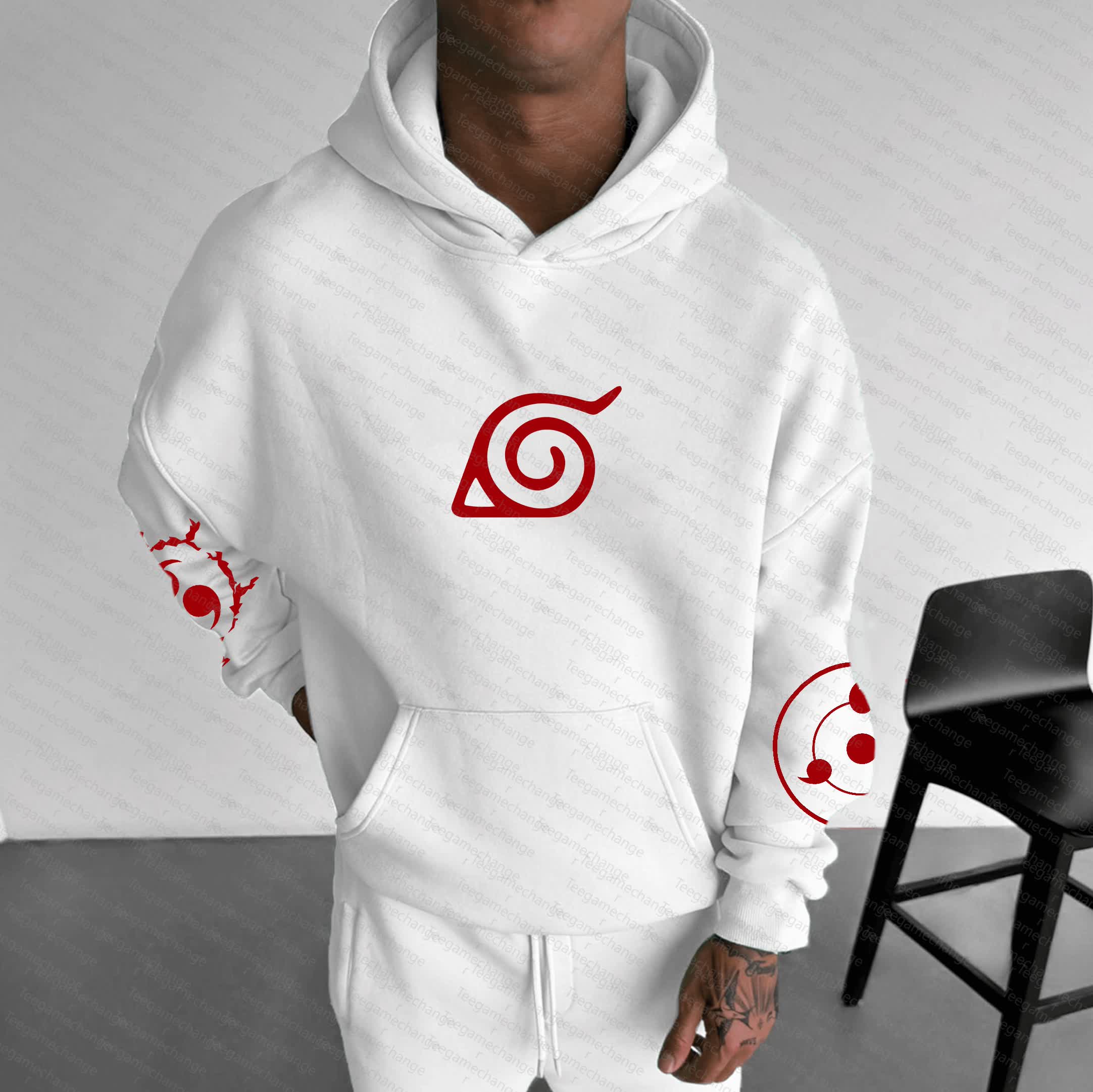 Unisex “NARUTO” Anime Graphic Streetwear Vintage Hoodie