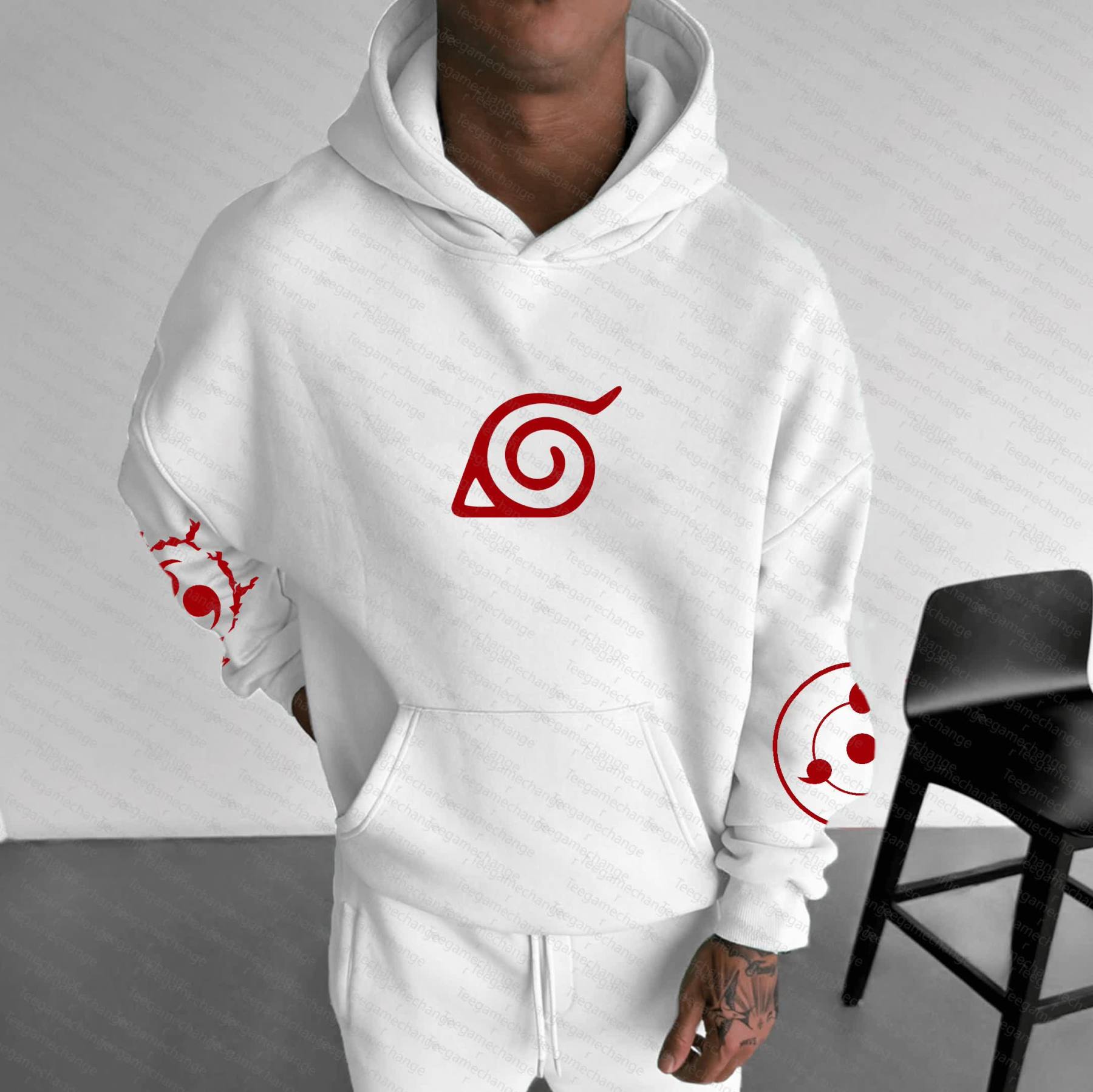 Unisex “NARUTO” Anime Graphic Streetwear Vintage Hoodie