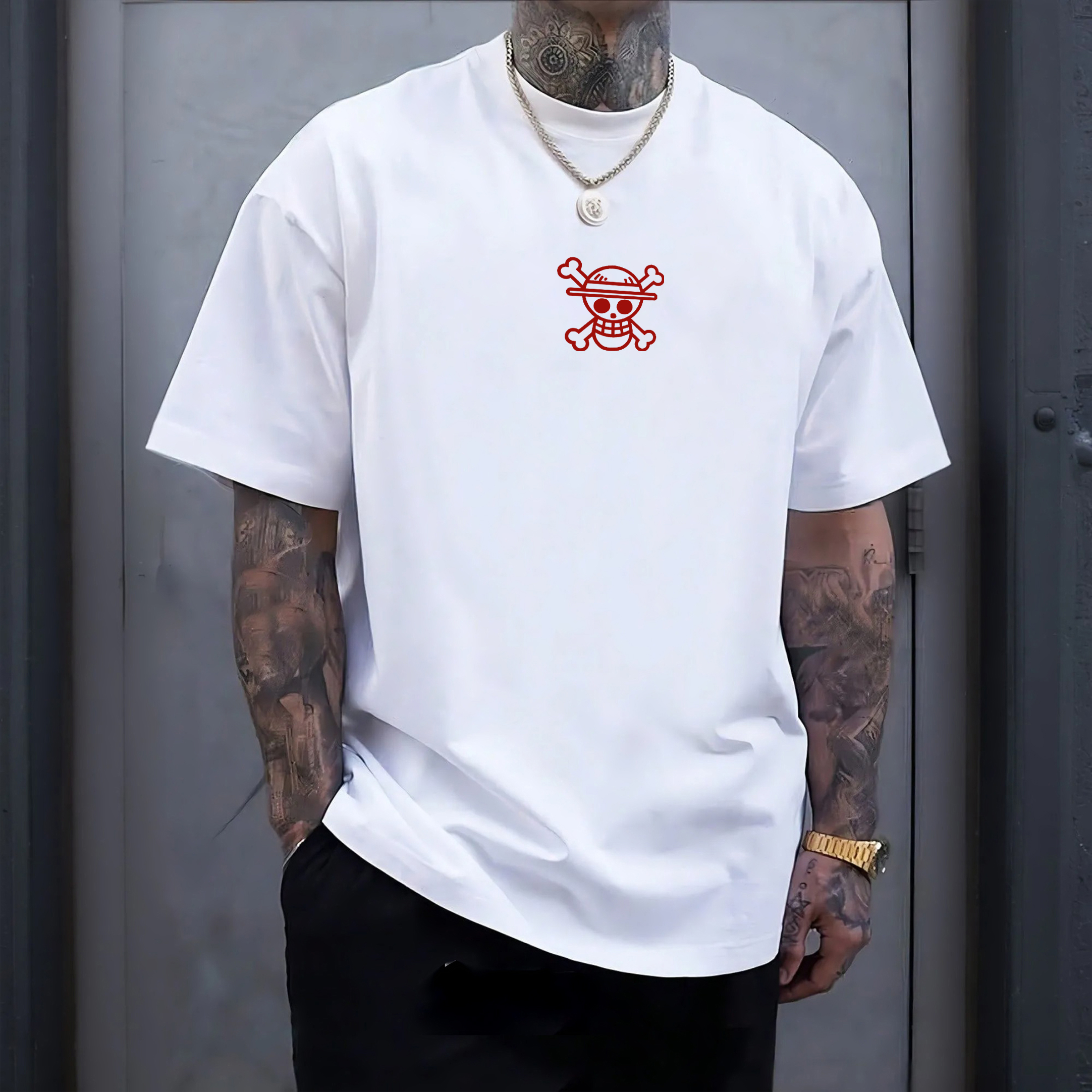 Unisex Fit Vintage T-Shirt丨One Piece