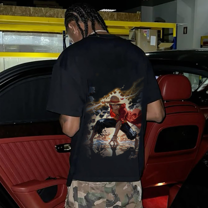 Unisex Fit Vintage T-Shirt丨One Piece