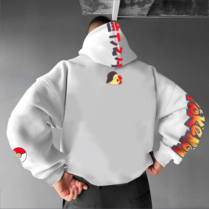 Unisex Anime Graphic Streetwear Vintage Hoodie