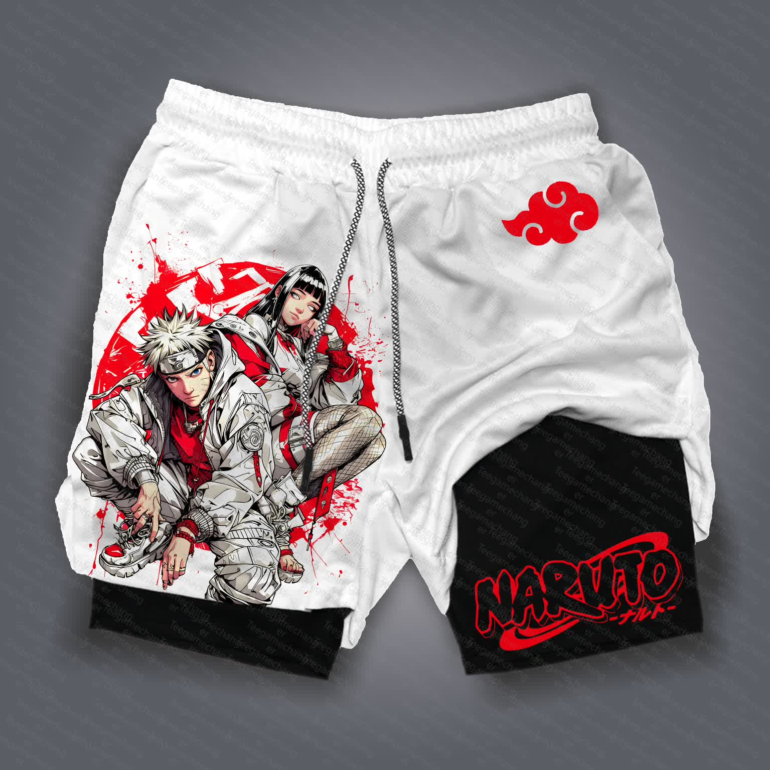 Unisex  “NARUTO” Casual Anime Streetwear Shorts
