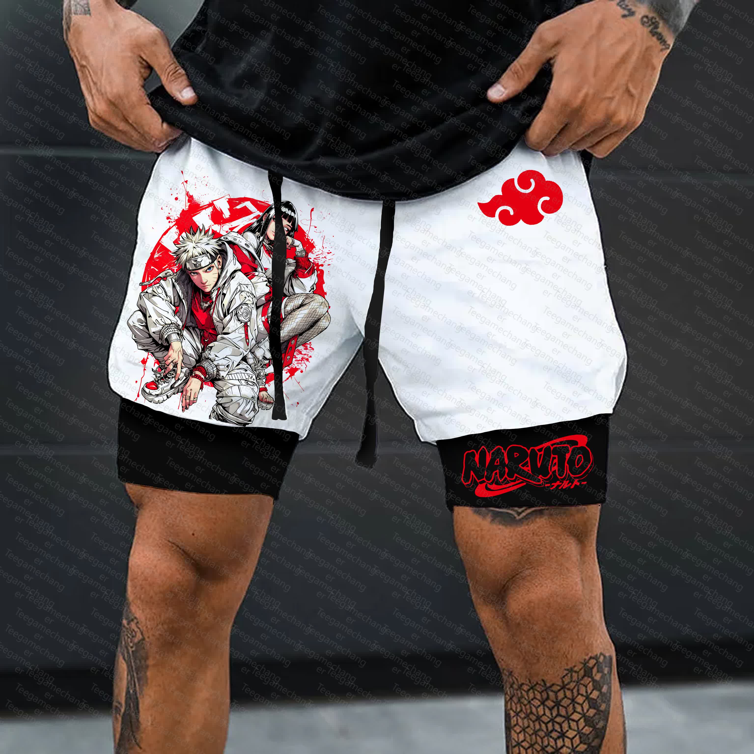 Unisex  “NARUTO” Casual Anime Streetwear Shorts