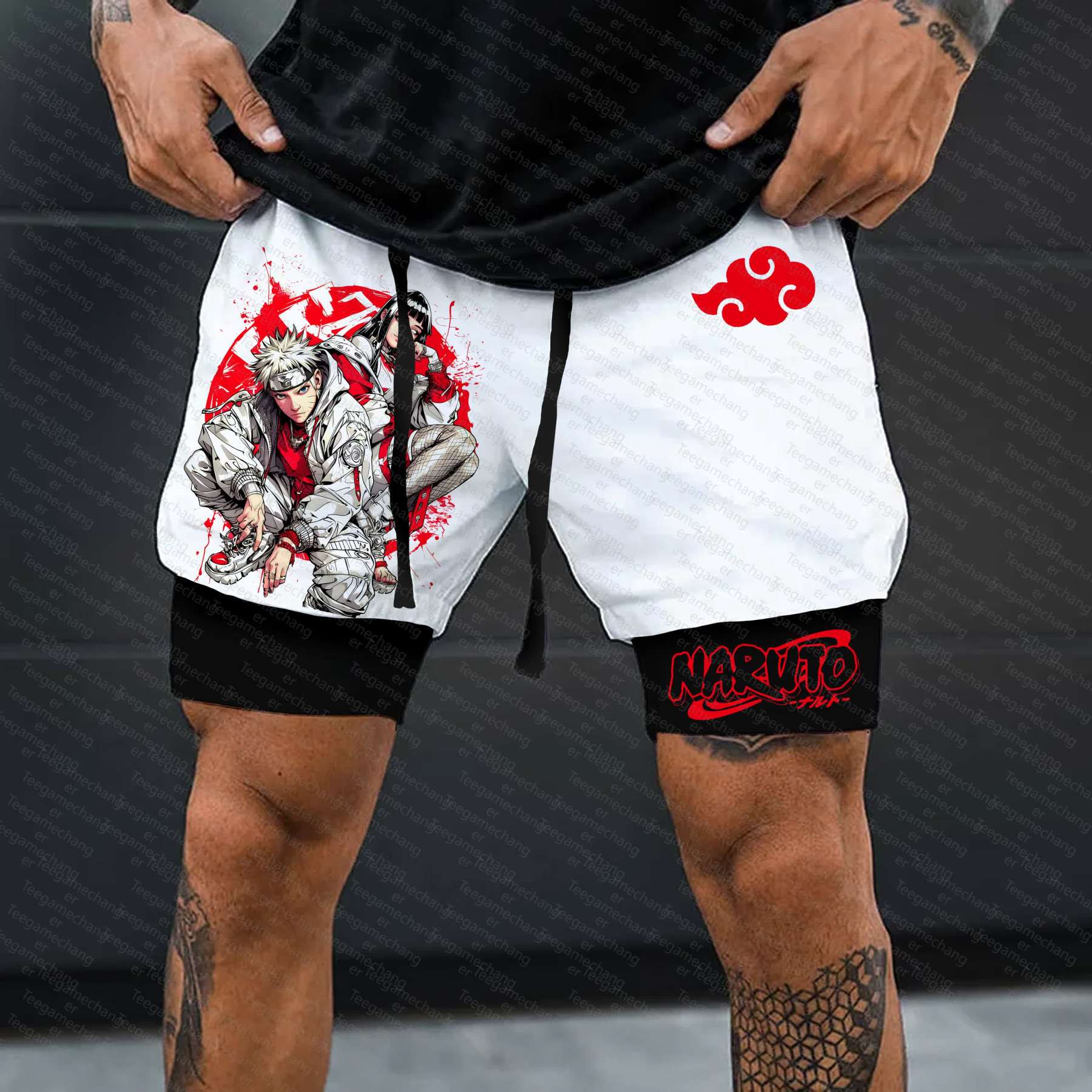 Unisex  “NARUTO” Casual Anime Streetwear Shorts