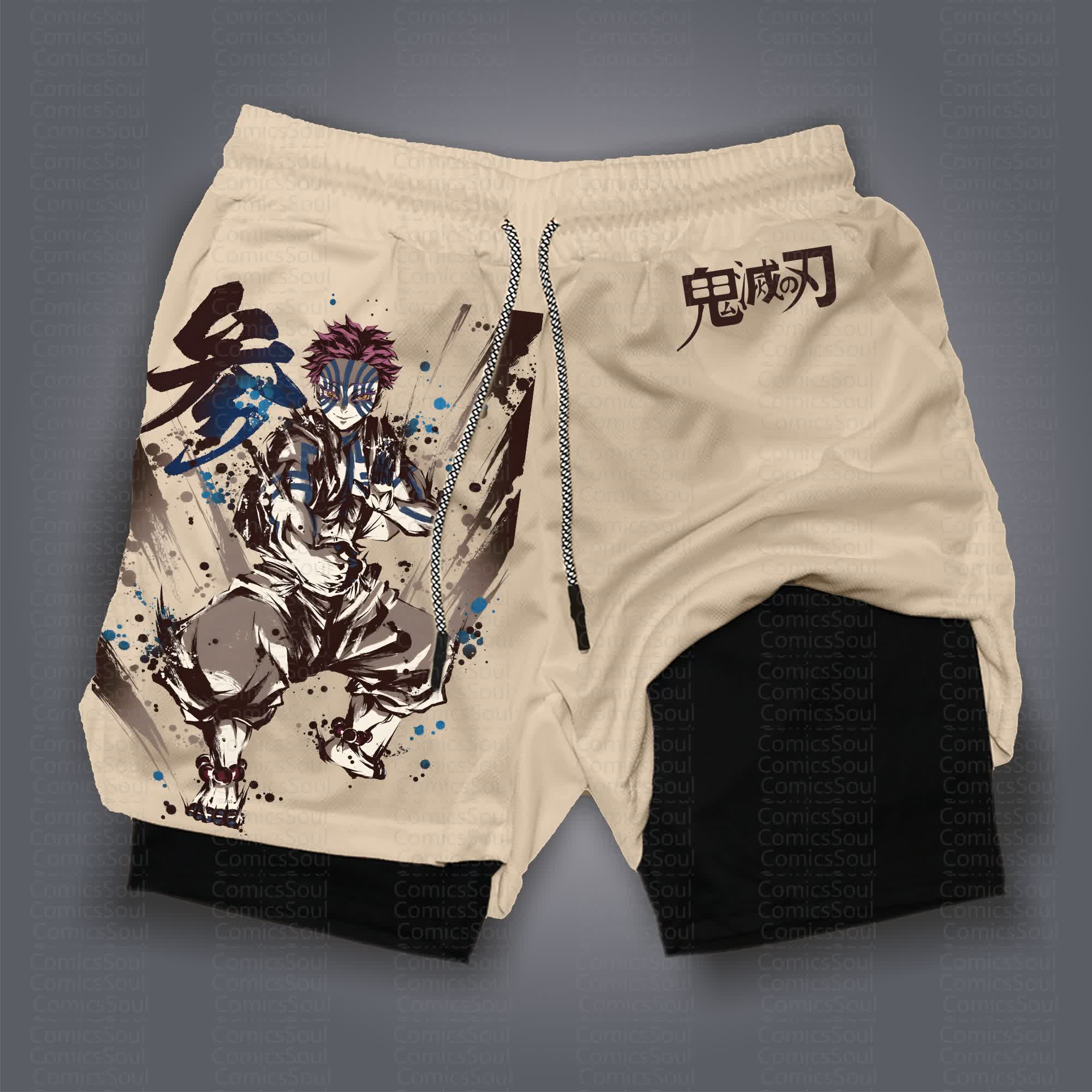 Unisex Casual Anime Streetwear Shorts 丨Demon Slayer