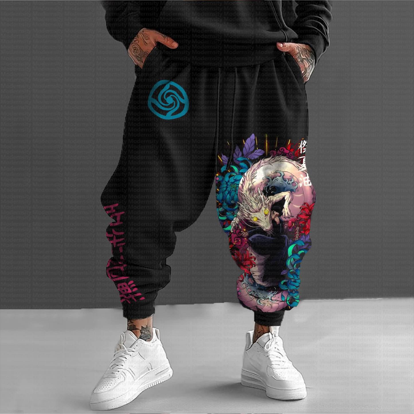 Unisex “One Piece”Anime Printed Gift Oversized Harem Pants