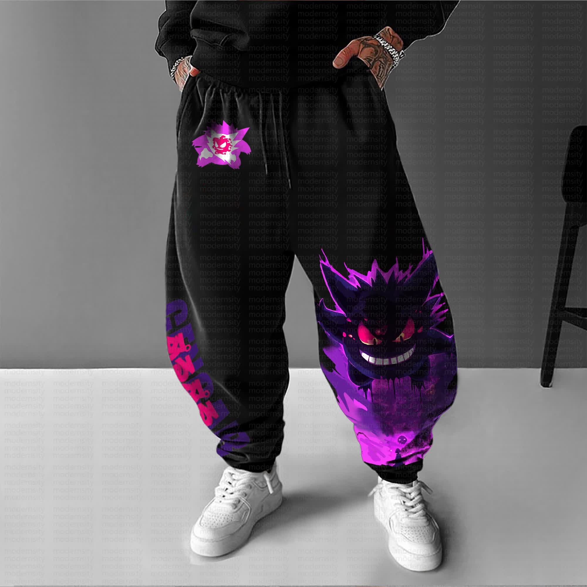 Unisex “Pokémon”Anime Printed Gift Oversized Harem Pants