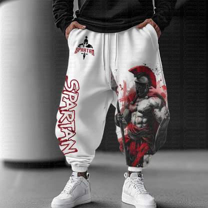 Unisex Anime Inspired Vintage Pants丨Spartan