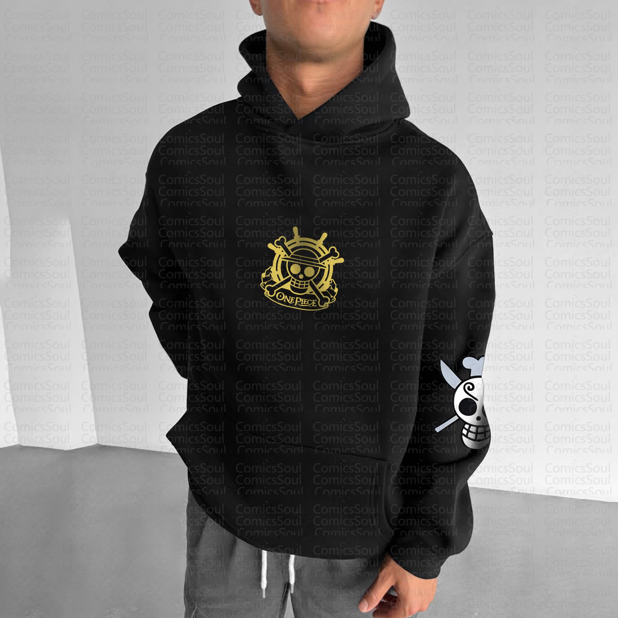 Unisex Anime Graphic Streetwear Vintage Hoodie丨One Piece